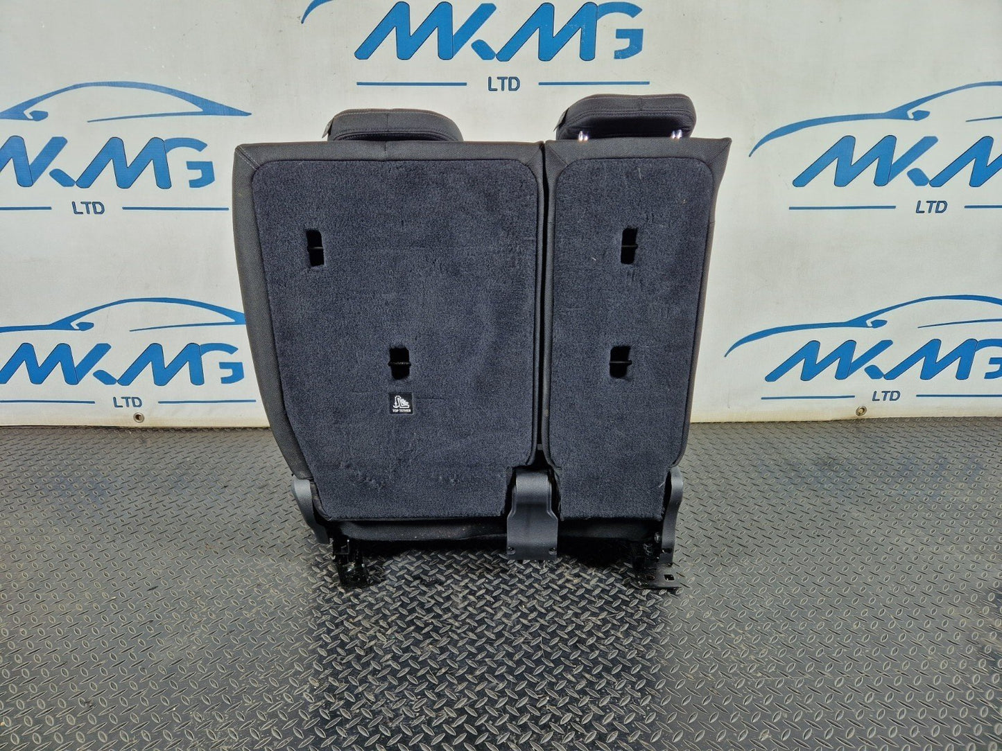 16-22 BMW X1 F48 GENUINE OEM REAR LEFT N/S PASSENGER SIDE CLOTH FABRIC SEAT