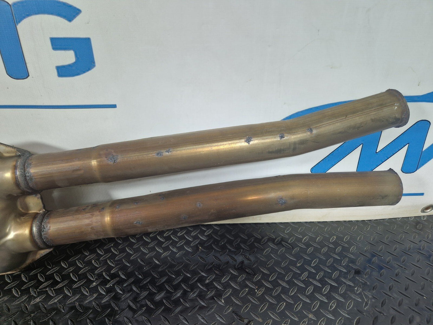 11-18 BMW 6 SERIES F06 640D N57 EXHAUST MIDDLE SECTION 7807103