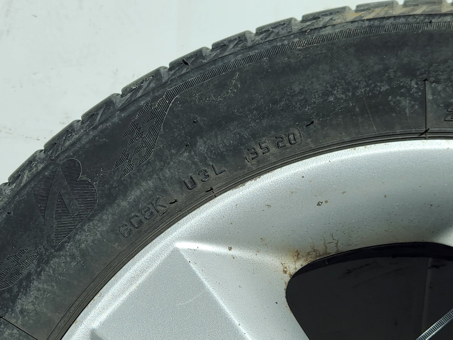 Honda FR-V MK1 (BE57) Genuine 16" Alloy Wheel with Tyre ~3mm 205/55/16