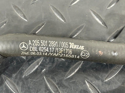 14-21 MERCEDES BENZ C300h W205 AD BLUE COOLING FEED RETURN LINE A2055012891