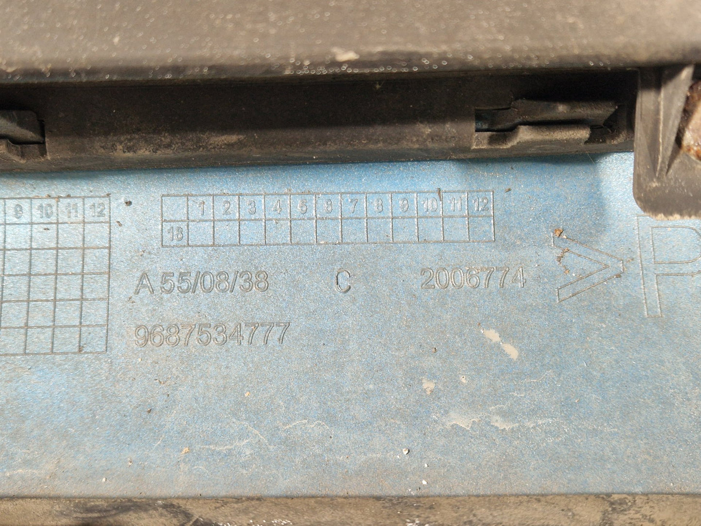 Citroen DS3 Hatchback Genuine Front Bumper in Blue