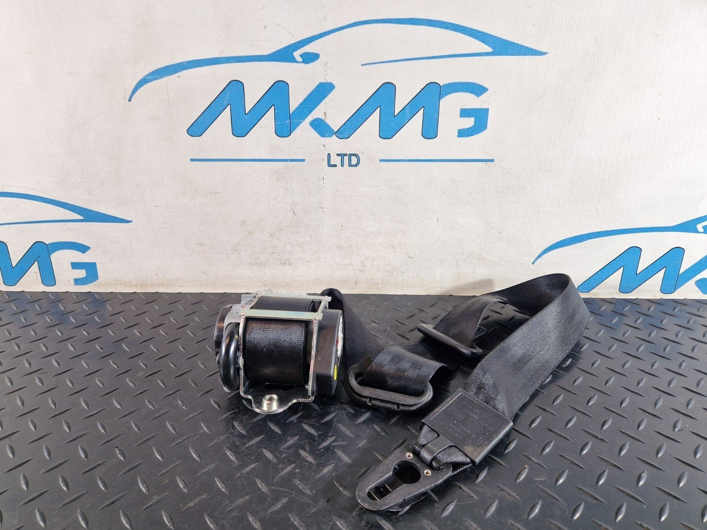 10-15 AUDI Q7 4L FRONT LEFT PASSENGER SIDE SEATBELT 4L1857705D 8A0857732
