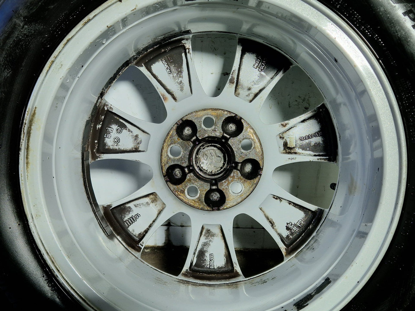 Vauxhall Corsa MK6 16" Alloy Wheel with Tyre 215/60/16 ~4mm 13376018