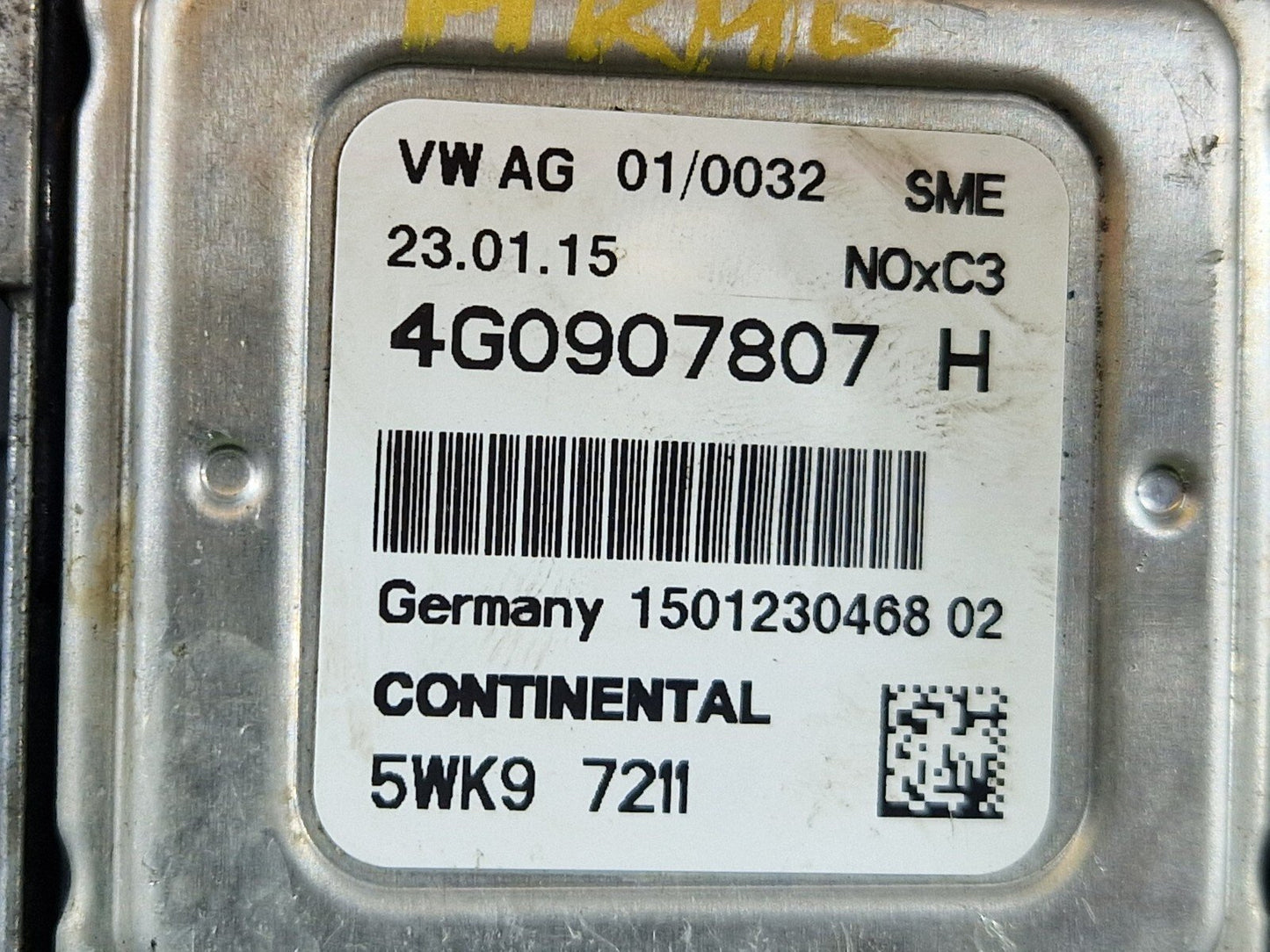 12-18 AUDI A6 C7 GENUINE OEM LAMBDA NOX OXYGEN SENSOR 4G0907807H 4G0971341