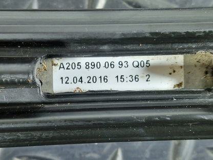14-21 MERCEDES BENZ W205 GENUINE DRIVER RIGHT SIDE ROOF RAIL A2058900693
