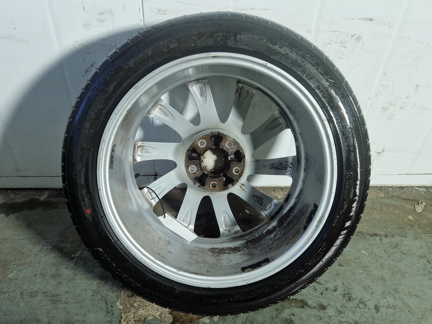 Alfa Romeo Giulietta MK3 17" Alloy Wheel with Tyre ~6mm 225/45/17 156093270