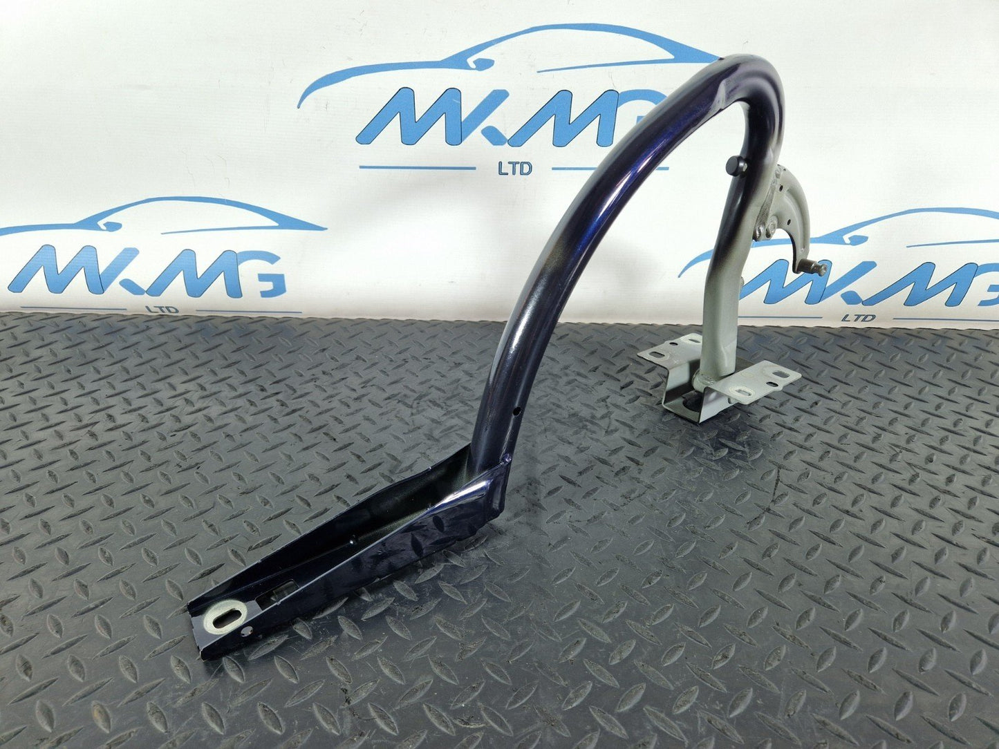 10-17 AUDI A8 4H BOOTLID TRUNK HINGE LEFT SIDE IN BLUE LZ5D 4H0827299D
