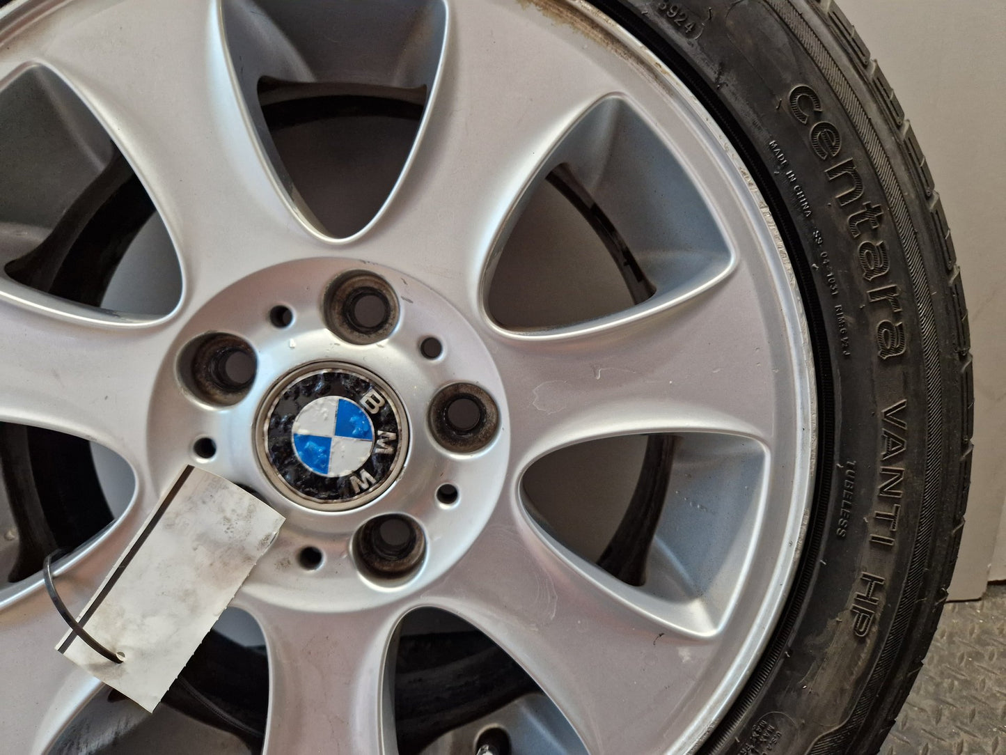 BMW 120i E87 16" Alloy Wheel with Tyre 205/55/16 ~4mm
