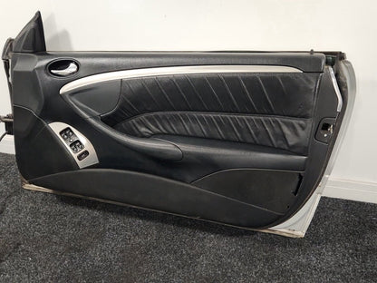 Mercedes CLK-Class C209 Convertible Front Right Complete Door in Iridium Silver