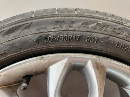 Volvo C30 MK1 (MK) 17" Alloy Wheel with Tyre 205/50/17 ~5mm