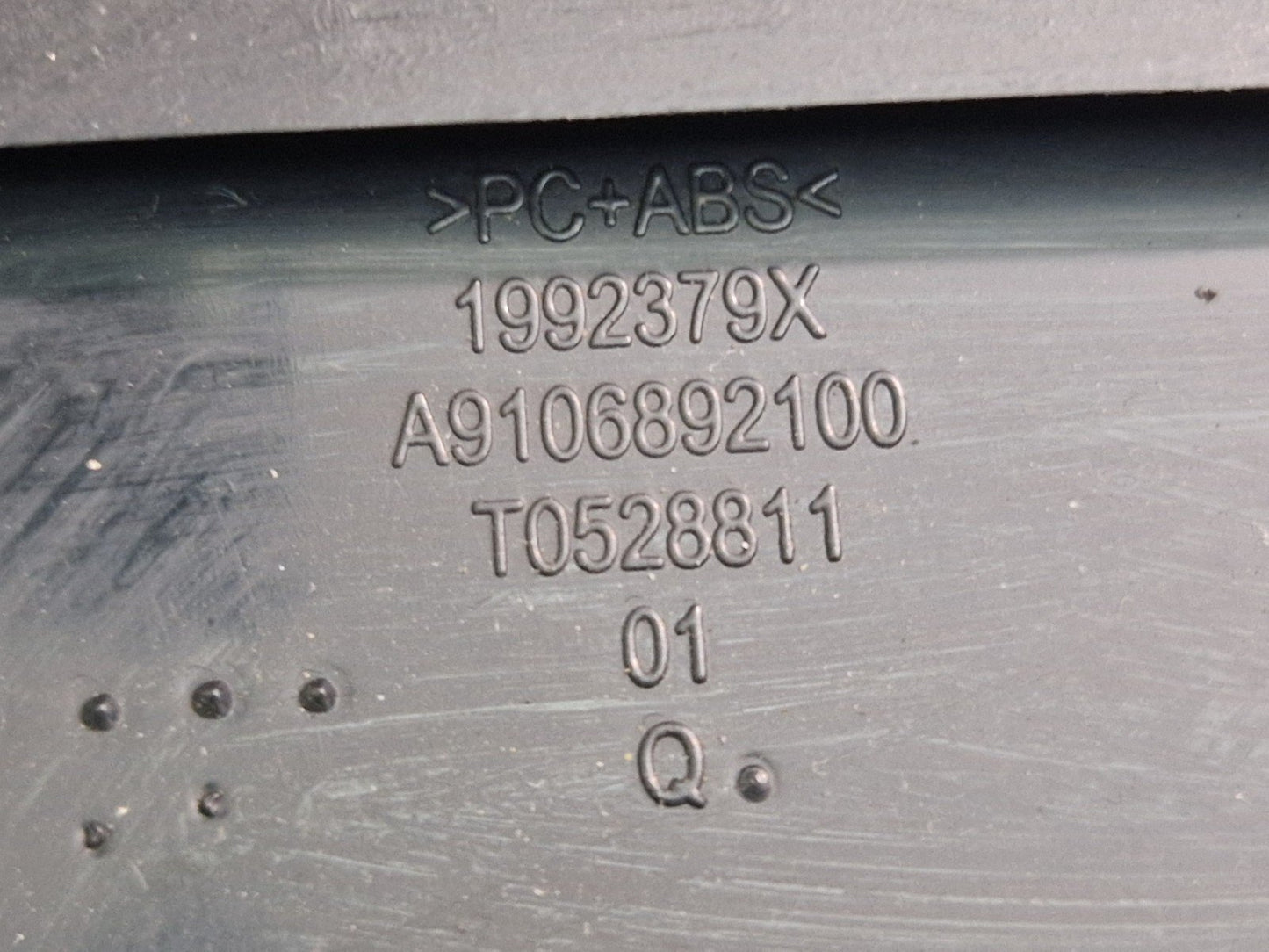 Mercedes-Benz Sprinter 910 Dash Cover A9106802401