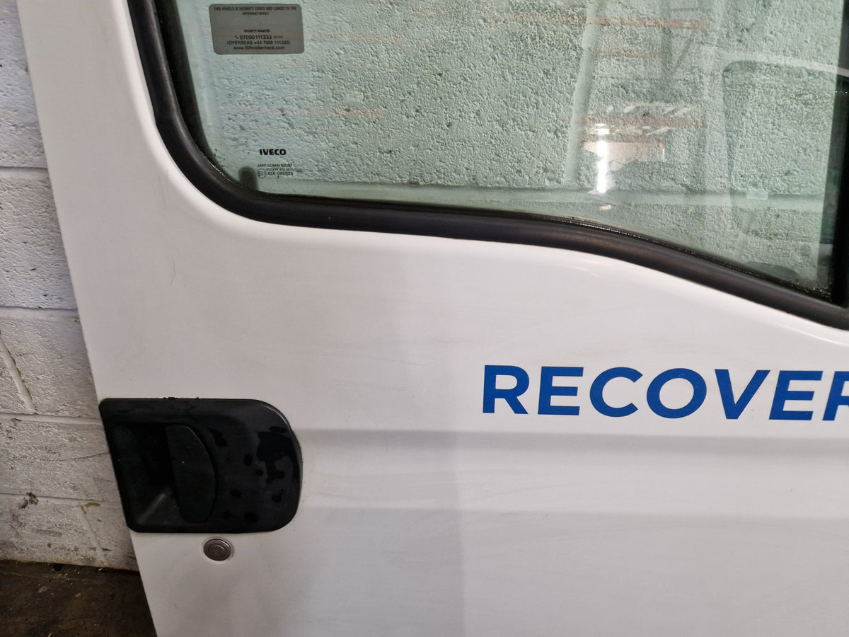 Iveco Daily MK5 Cab & Chassis Front Right O/S Driver Complete Door in White
