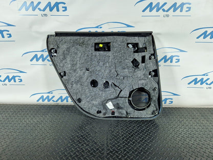 10-17 AUDI A8 4H REAR RIGHT DRIVER SIDE DOOR ALCANTARA CARD PANEL 4H0868068