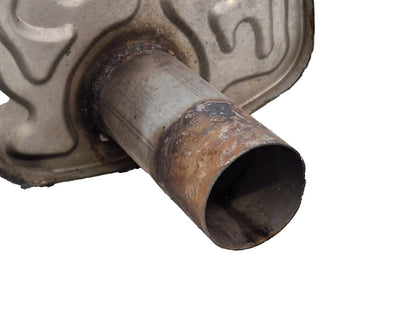 16-20 AUDI Q7 4M GENUINE OEM REAR EXHAUST MUFFLER SILENCER 4M0253611M 4M0120F