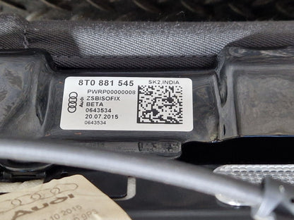 12-18 AUDI A6 C7 GENUINE SLINE SEAT FRONT LEFT 8T0881545 8K0881105S 8K0882601B