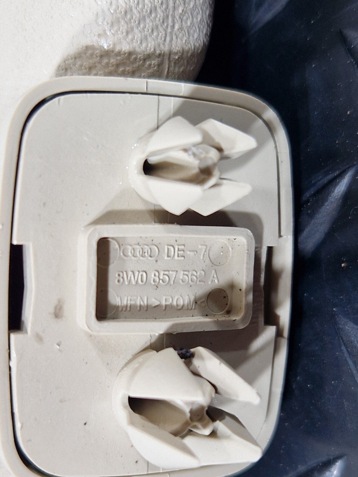 16-24 AUDI A5 F5 FRONT LEFT PASSENGER SIDE SUN VISOR 5G0010844A