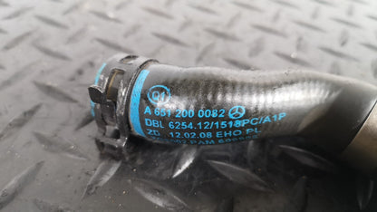 12-18 MERCEDES A B CLA W176 W246 1.8/2.1 CDI OM651 COOLANT PIPE HOSE A6512000082