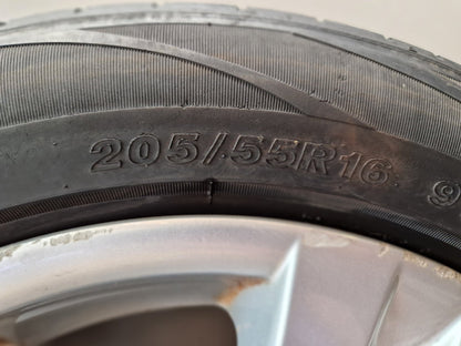 BMW 116i E87 16" Alloy Wheel with Tyre 205/55/16 ~5mm 6779696