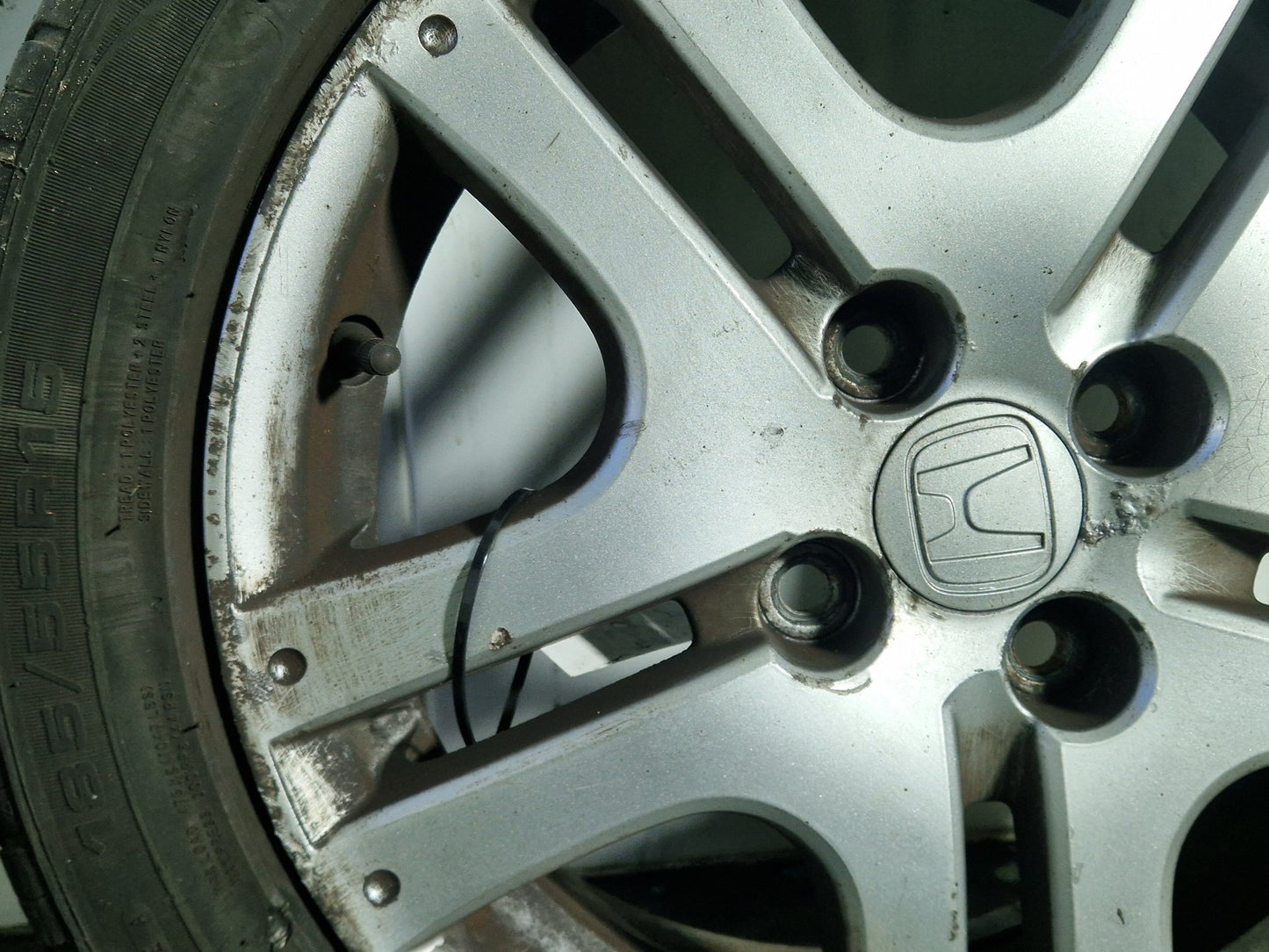Honda Jazz 16" Alloy Wheel with Tyre ~3mm 185/55/16 SAA560C