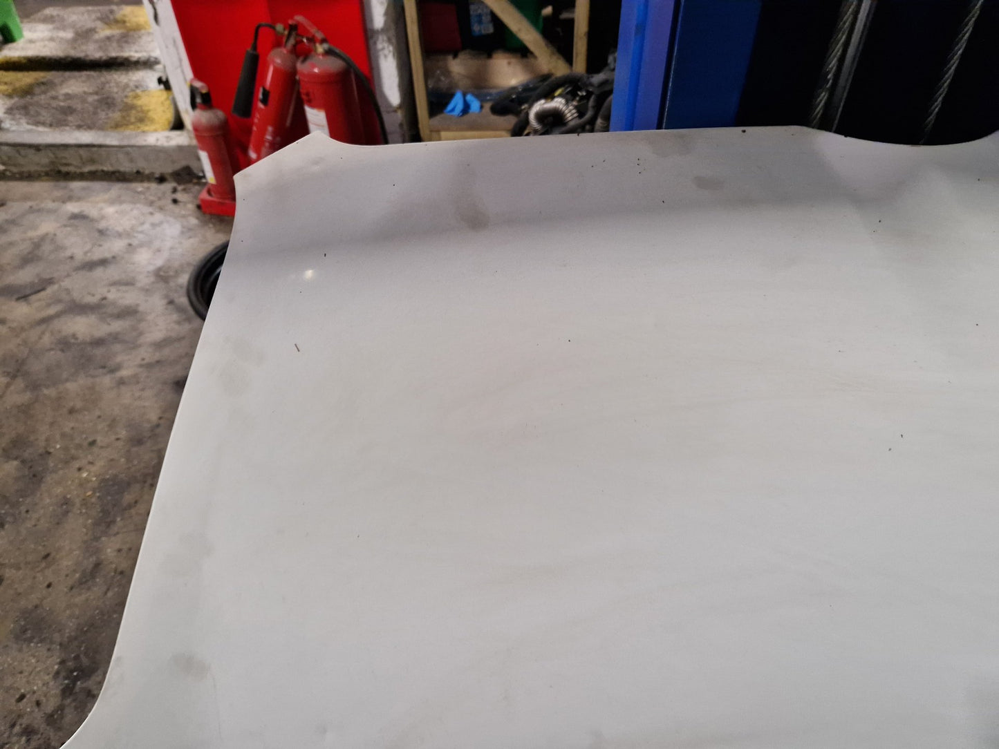 Vauxhall Combo MK3 (D) (61VO) Cargo Van Bonnet Hood Panel in White 5PU