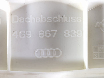 12-18 AUDI A6 C7 GENUINE REAR ROOF TRIM 4G9867839