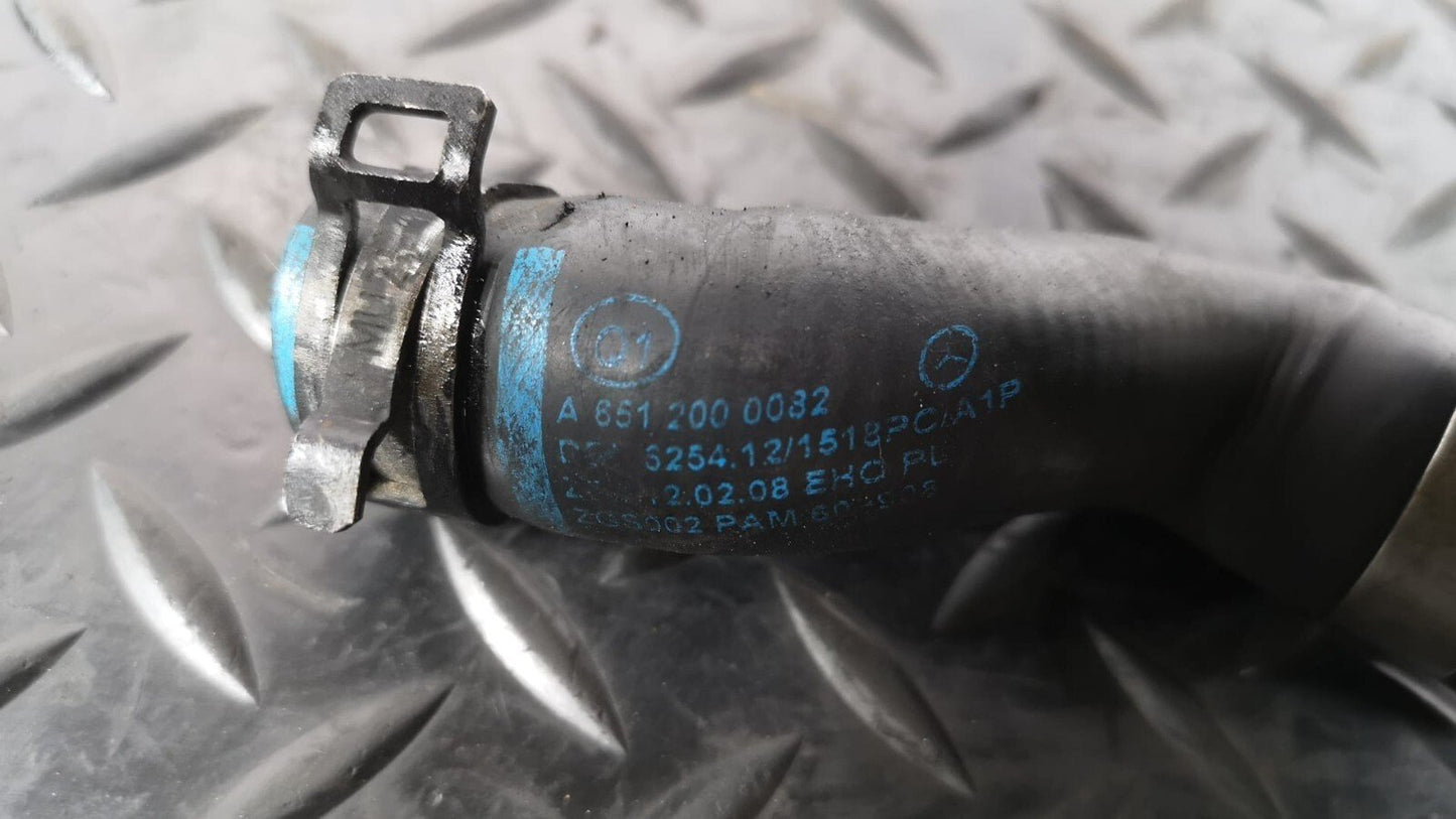 MERCEDES BENZ A B CLASS W176 W246 1.8/2.1 CDI COOLANT PIPE HOSE A6512000082