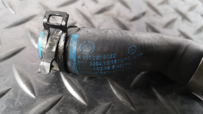 MERCEDES BENZ A B CLASS W176 W246 1.8/2.1 CDI COOLANT PIPE HOSE A6512000082