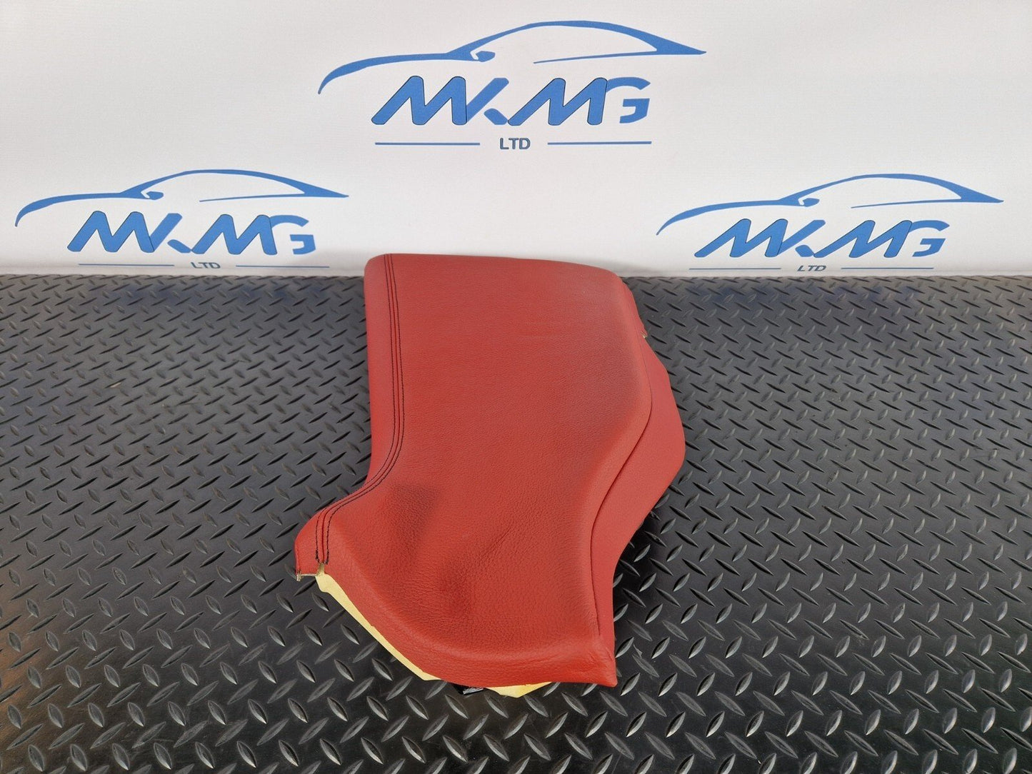 12-18 BMW 4 SERIES F36 LCI REAR LEFT N/S/R SEAT LEATHER RED BOLSTER 7347527