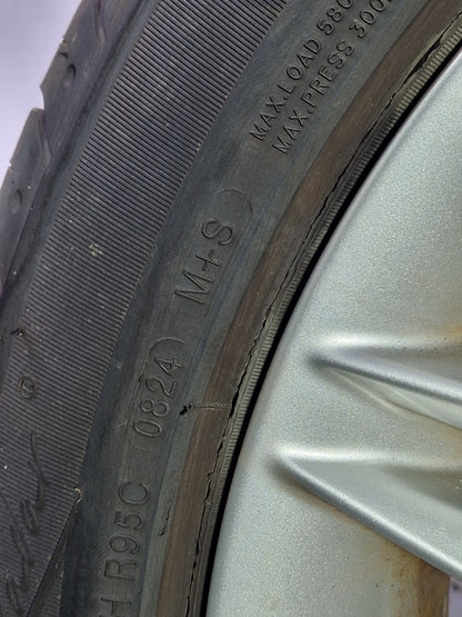 BMW 116i E87 17" Alloy Wheel with Tyre (Run-Flat) ~6mm 205/50/17