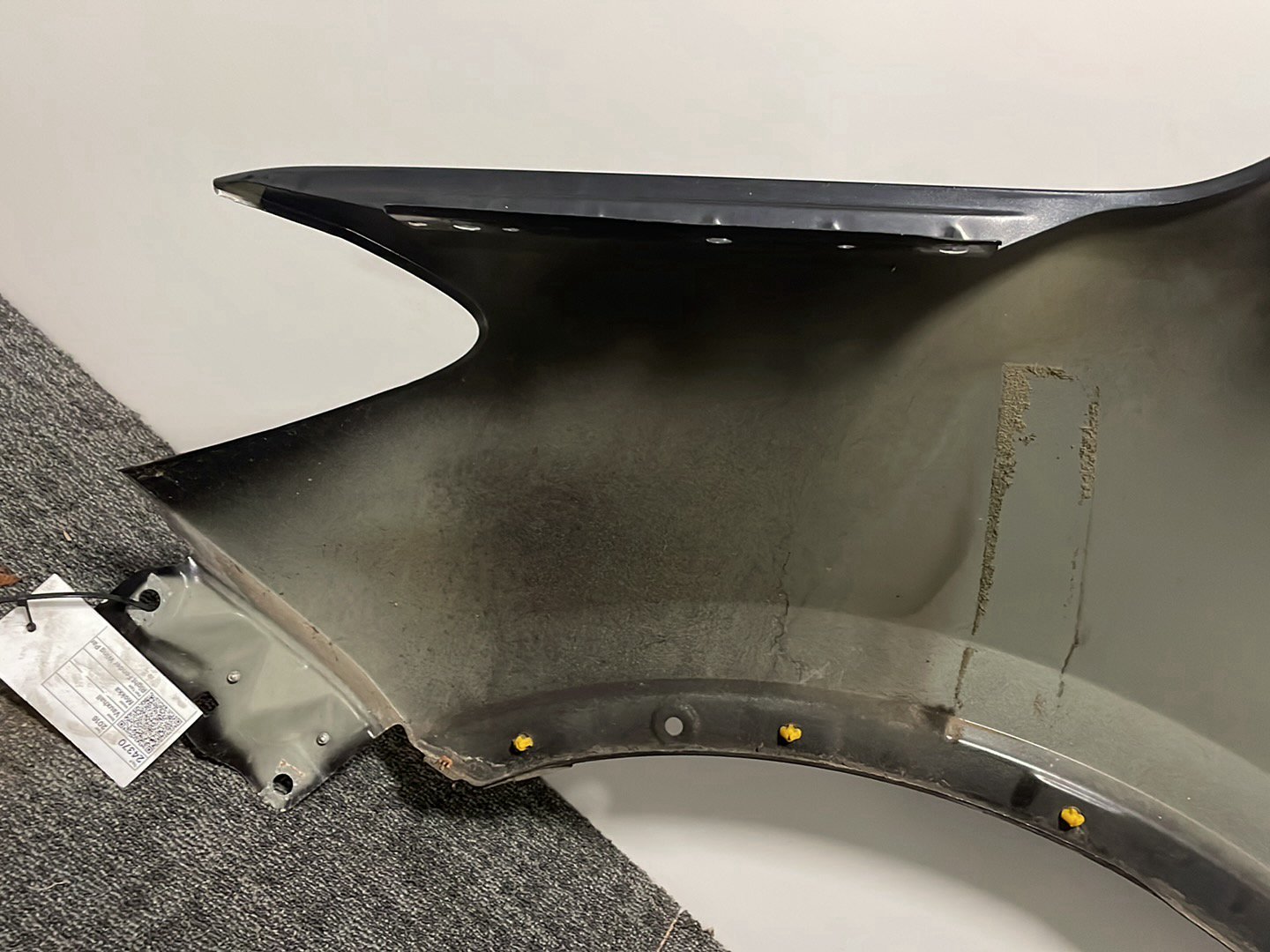Vauxhall Mokka MK1 (G1U0) SUV Front Right O/S Driver Wing Fender Panel in Black GAR