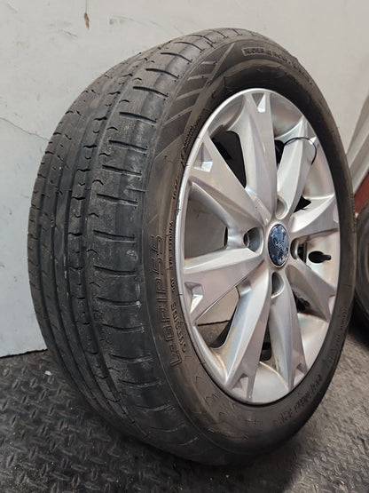 2009 Ford Fiesta MK7 (B299) 15" Alloy Wheel with Tyre 195/50/15 ~5mm 8V211007GA