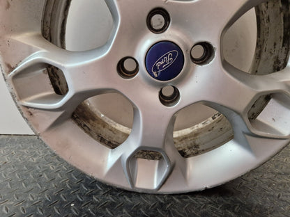 Ford Fiesta MK7 Hatchback 17" 5 Spoke Snowflake Alloy Wheel 7x17 Genuine