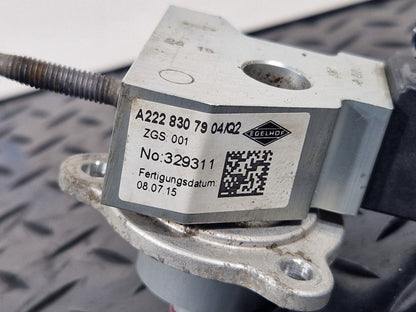 14-21 MERCEDES BENZ C300h W205 GENUINE AIR CONDITIONING CUTOFF VALVE A2228307904