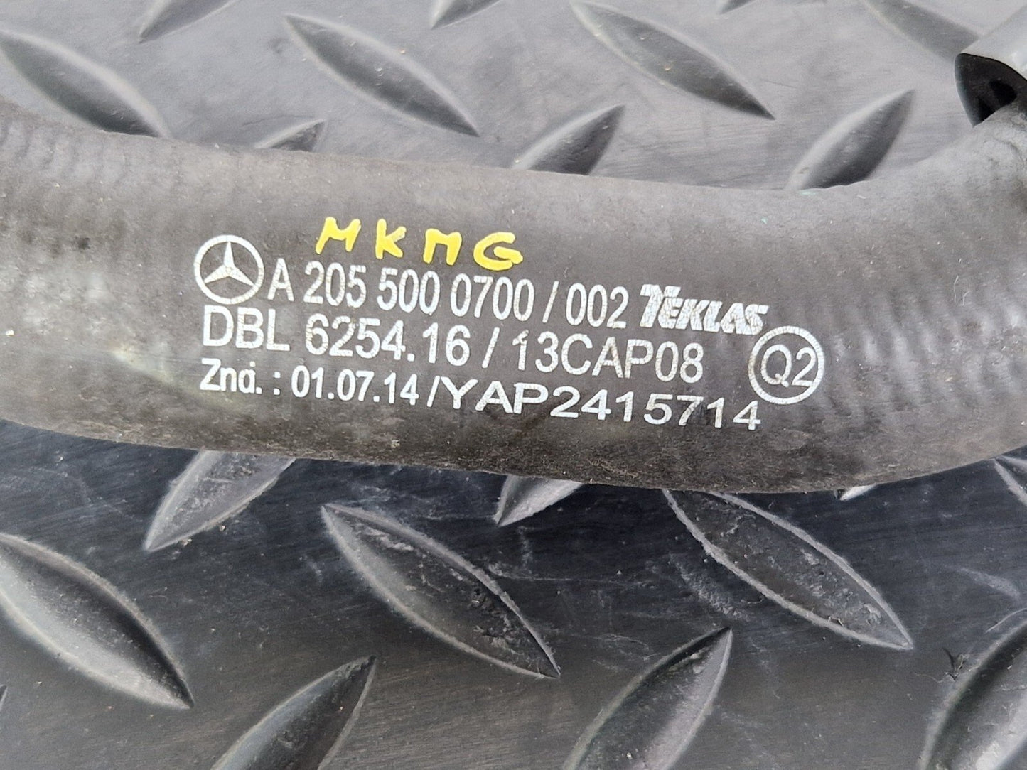 14-21 MERCEDES BENZ C220d W205 OEM COOLANT PIPE LINE A2055011891