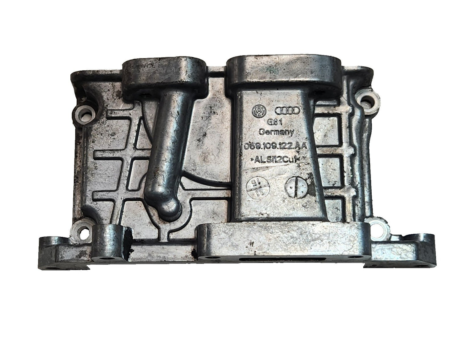 16-20 AUDI Q7 4M CRTC 3.0 TDI DIESEL  CYLINDER HEAD END PLATE 059109122AA