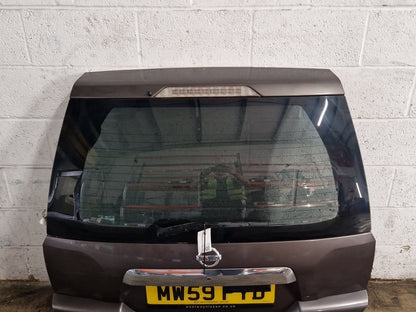 Nissan X-Trail MK2 (T31) SUV Genuine Bootlid Trunk Tailgate Panel in Grey K55