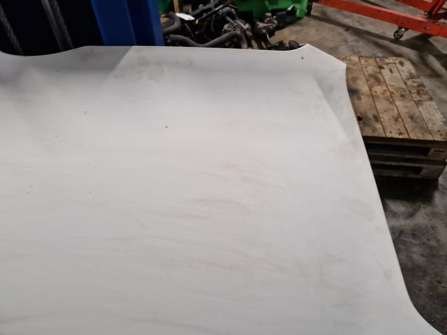 Vauxhall Combo MK3 (D) (61VO) Cargo Van Bonnet Hood Panel in White 5PU