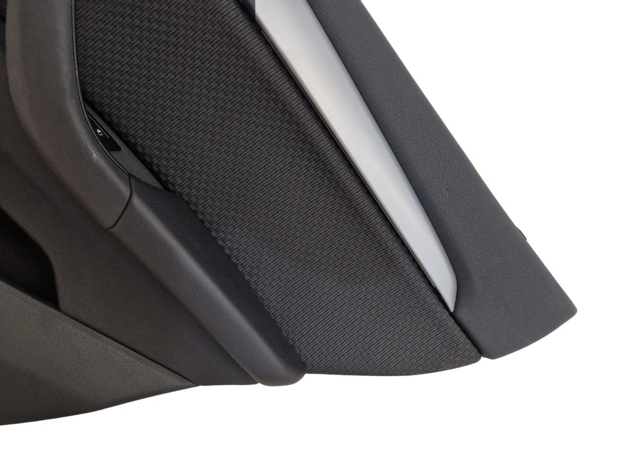 16-22 BMW X1 F48 REAR RIGHT SIDE DOOR CARD PANEL IN BLACK