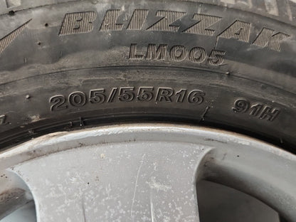 Ford C-Max MK1 FL (C214) MPV 16" Steel Wheel with Tyre 205/55/16 ~3mm