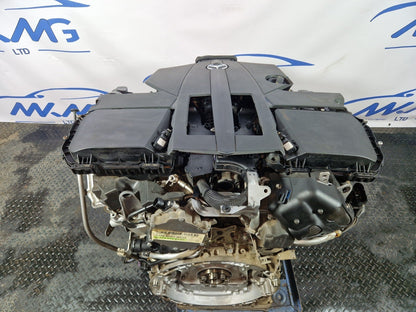16-19 MERCEDES GLE 500e W166 3.0 OM276.821 PETROL TWIN TURBO COMPLETE ENGINE