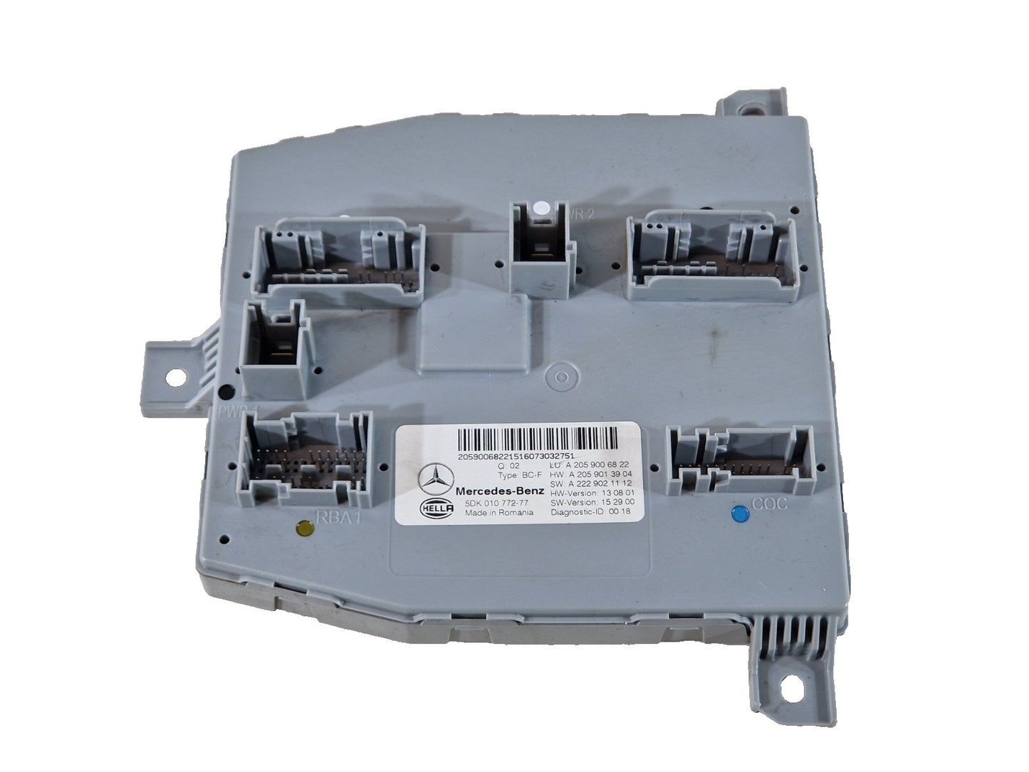MERCEDES BENZ X253 GENUINE OEM SAM CONTROL MODULE UNIT A2059006822
