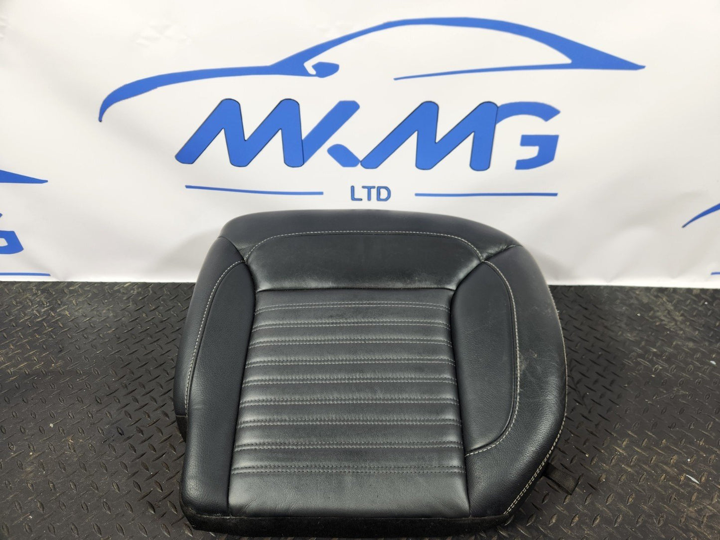 16-19 MERCEDES GLE W166 GENUINE REAR RIGHT O/S/R SEAT BASE BENCH BLACK LEATHER