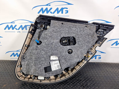 14-21 MERCEDES BENZ C300h W205 REAR LEFT SIDE DOOR CARD PANEL A2057300594