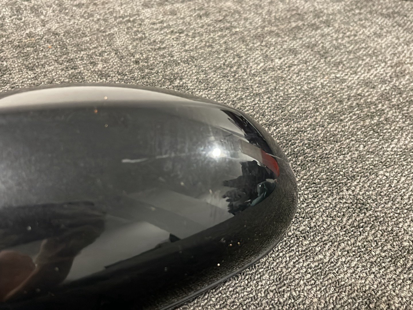 BMW 116i E87 Hatchback Front Left NS Door Wing Mirror in Black Sapphire Metallic