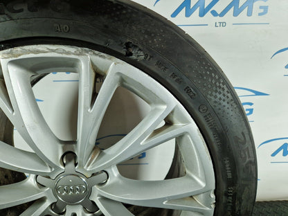 10-17 AUDI A8 4H GENUINE 19" ALLOY WHEEL 9J ET33 & TYRE 255 45 R19 4H0601025G