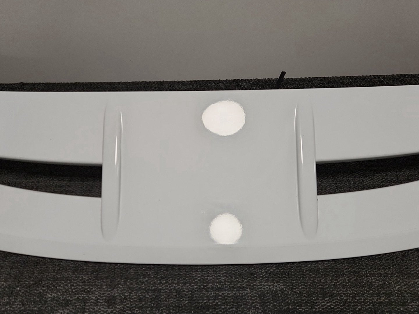 Ford Fiesta MK7 (B299) Hatchback Genuine Rear Tailgate Spoiler in White