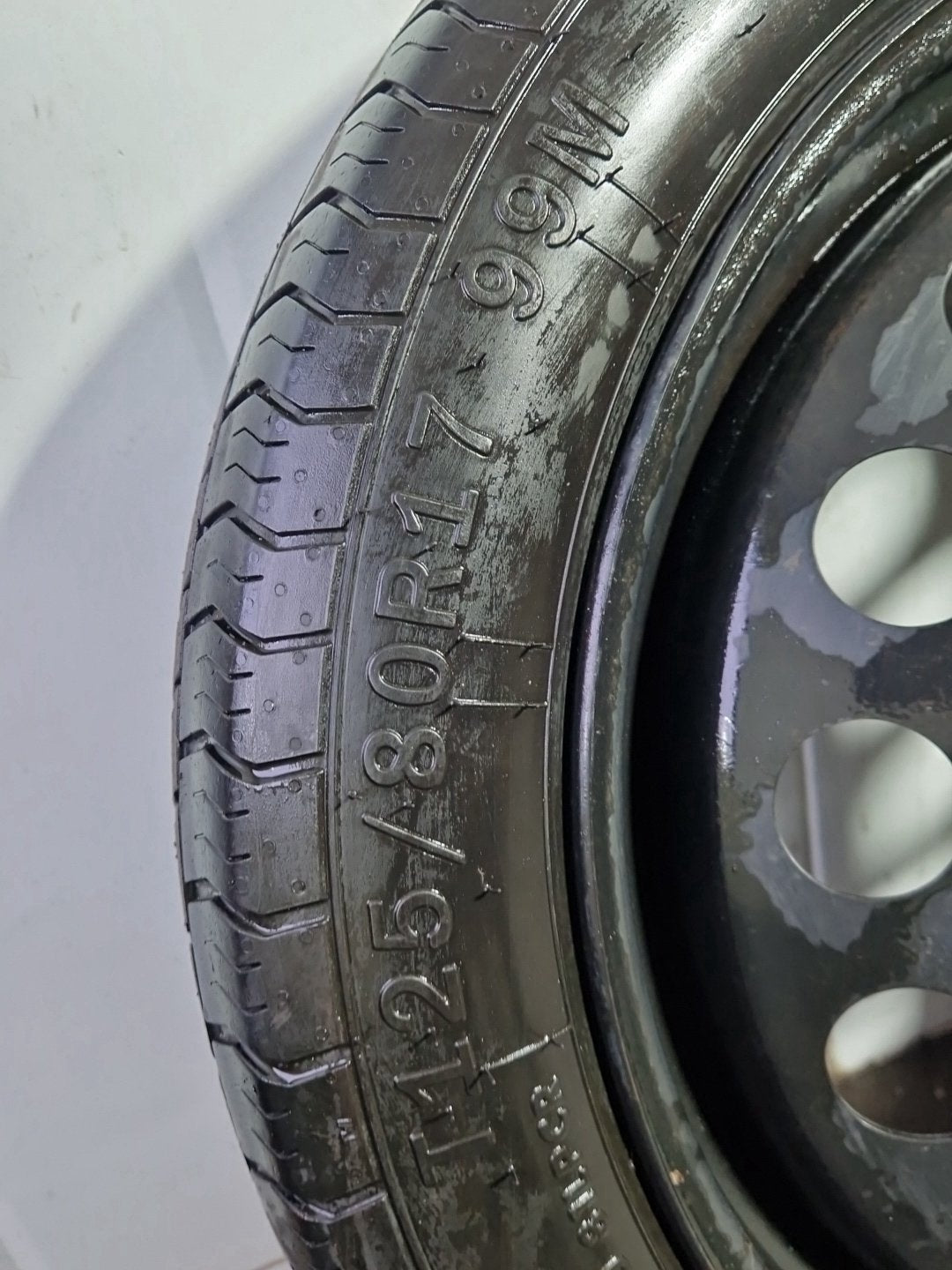 Volvo V70 MK3 Estate 17" Spare Wheel 125/80/17 3mm