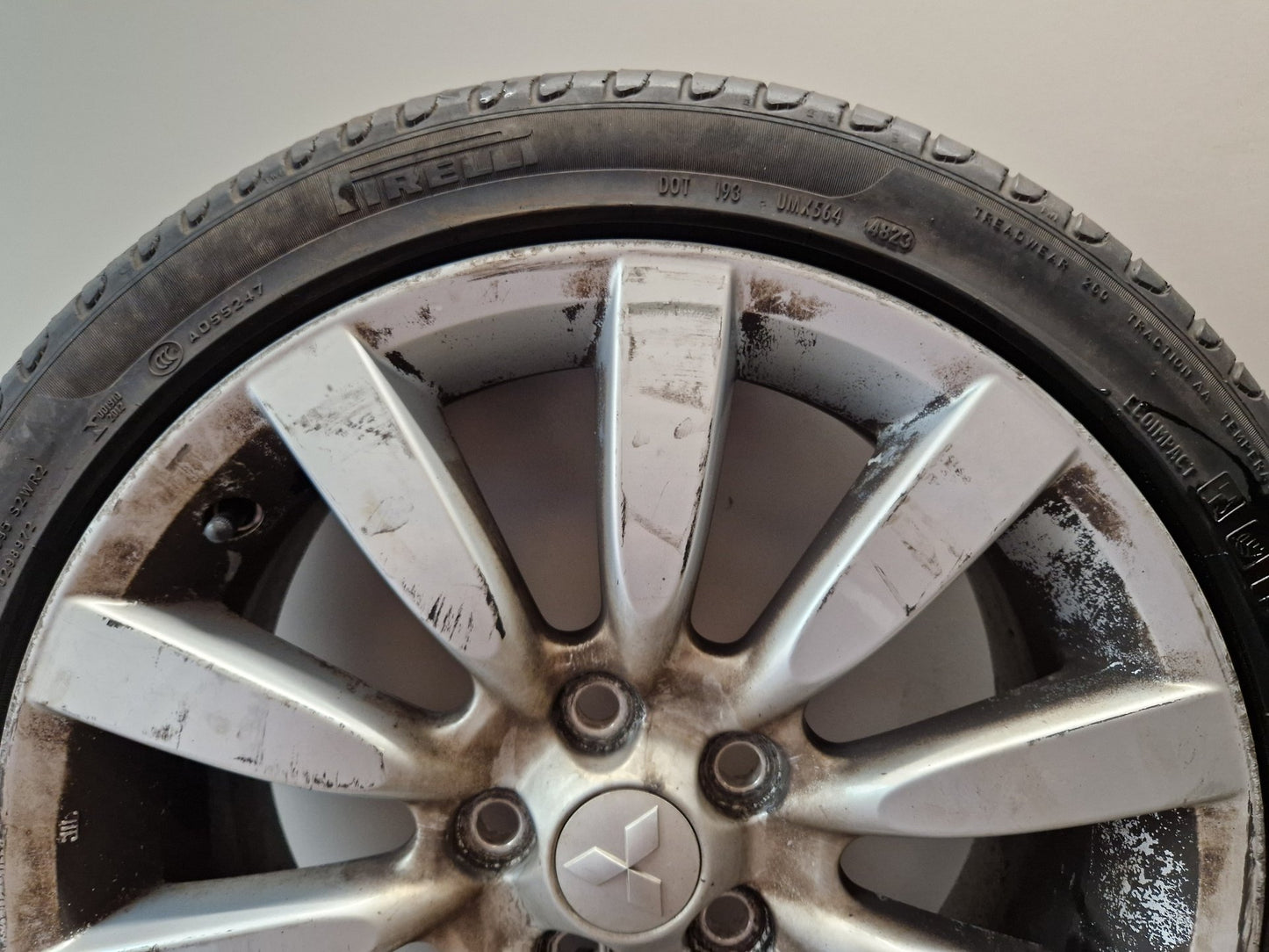 2009 Mitsubishi Lancer MK5 (CX8A) 18" Alloy Wheel with Tyre 215/45/18 ~5mm