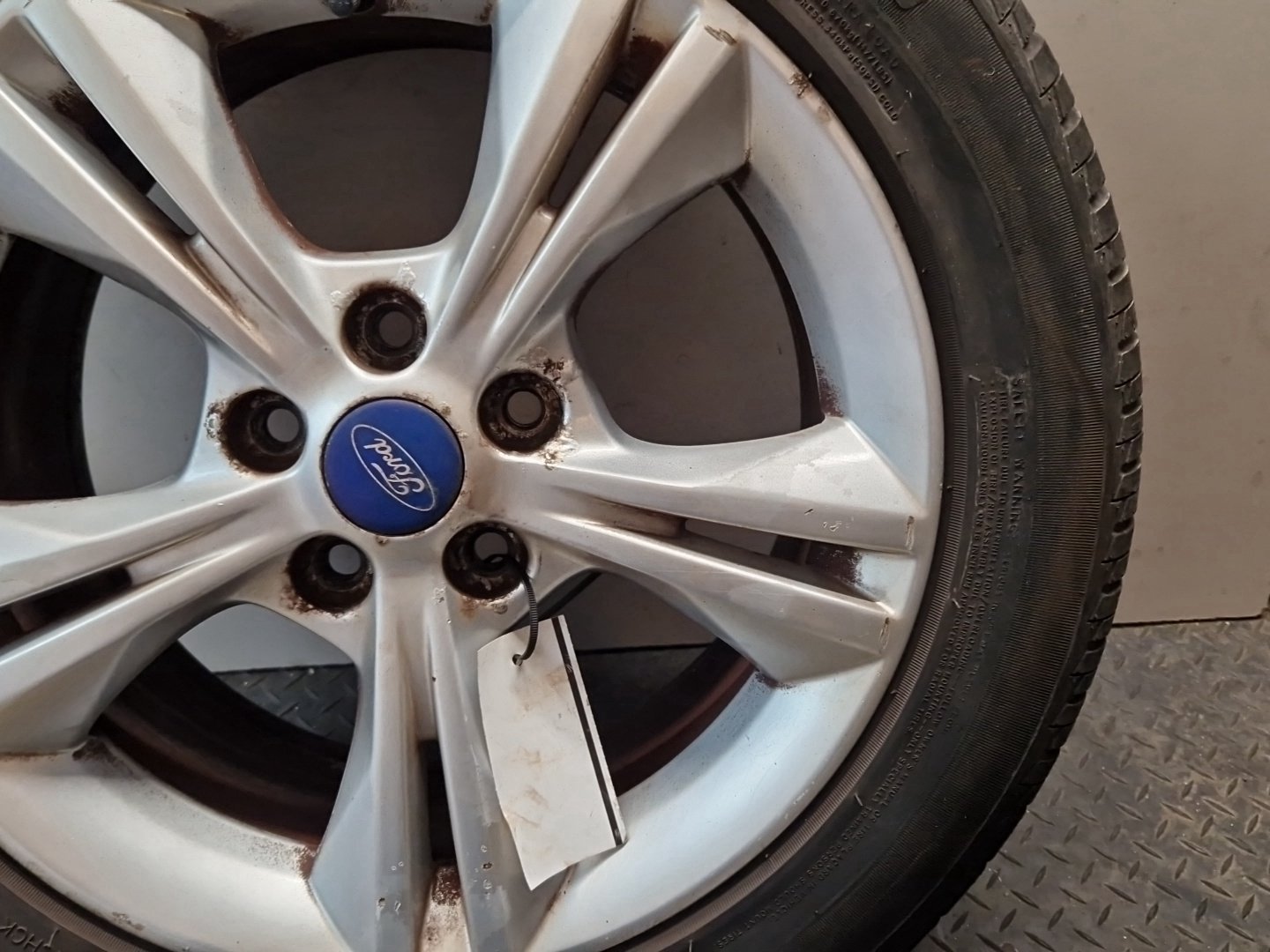 Ford Focus MK3 16" Alloy Wheel with Tyre 205/55/16 ~6mm CM5C-1007-AXA