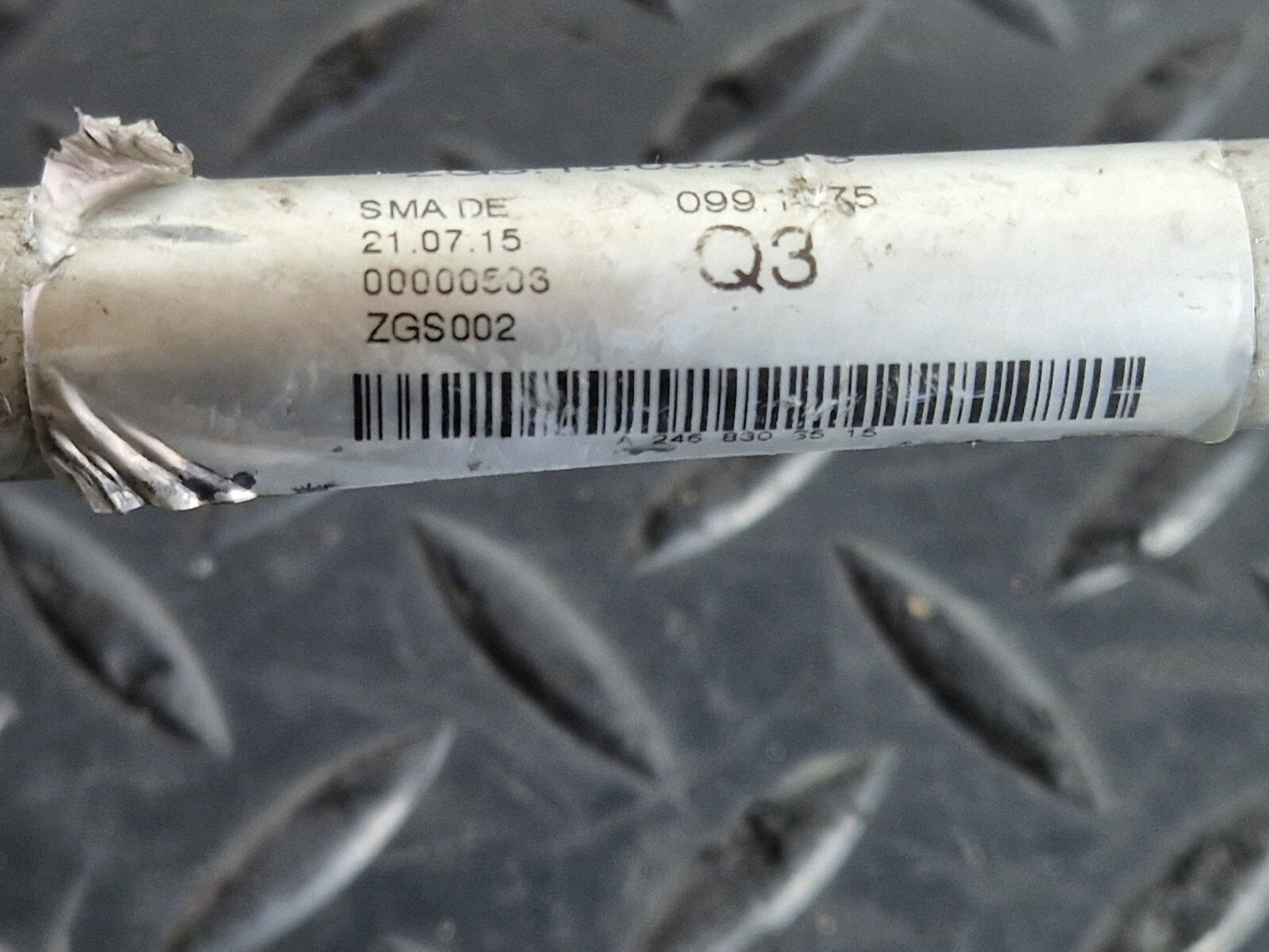 13-19 MERCEDES CLA C117 GENUINE A/C AIR CONDINIOTING PIPE HOSE LINE A2468303515